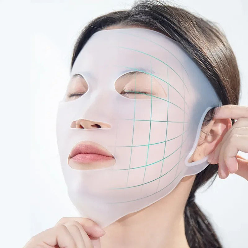 Skincare Viral Tiktok - 3D 실리콘 마스크 페이스 여성 스킨
