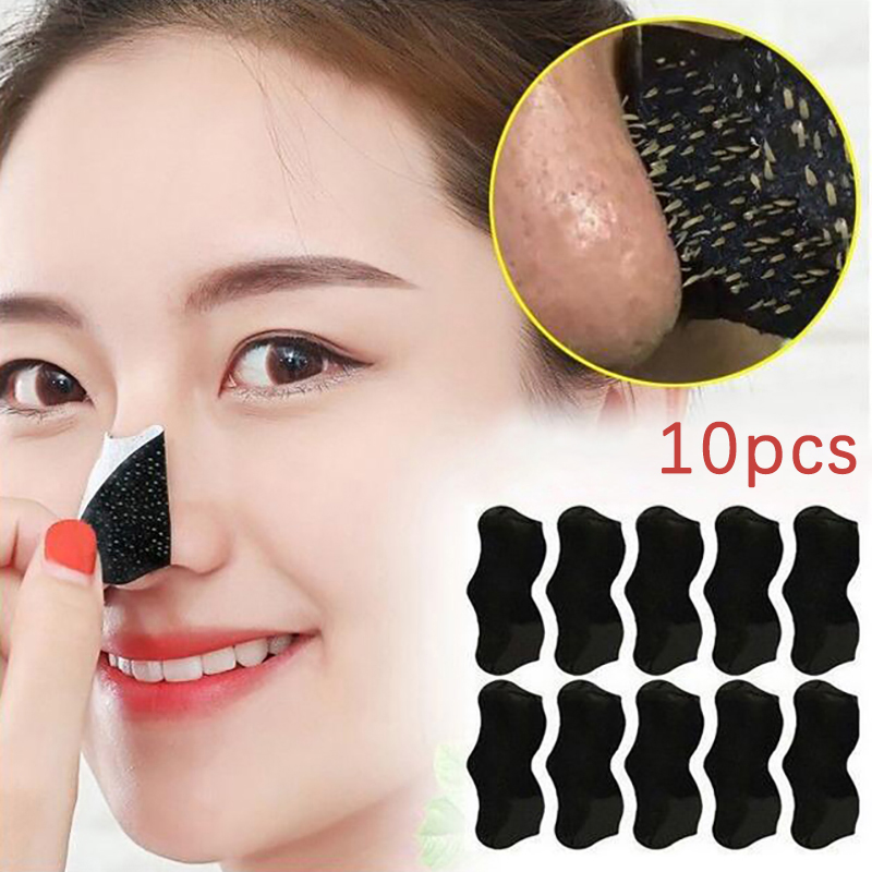 Skincare Viral Tiktok - 10개입 유니섹스 블랙헤드 제거 마스크 필오프