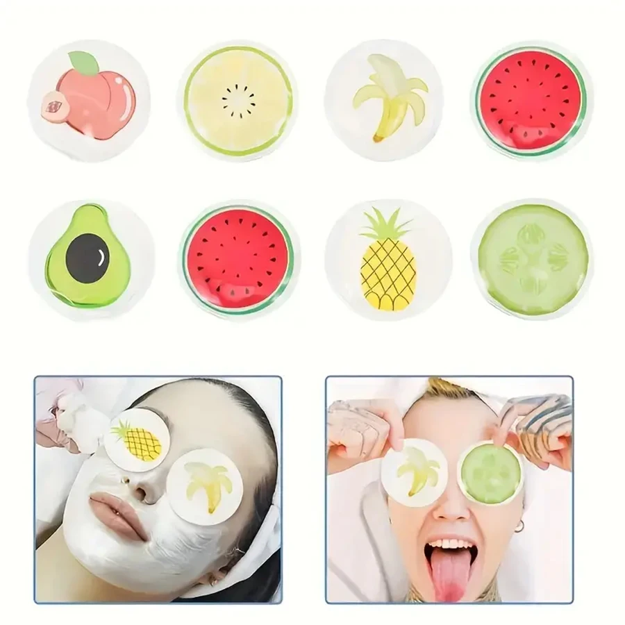 과일 테마의 재사용 가능한 젤 아이 마스크 – 눈의 휴 - Cucumber Cooling Gel 리뷰 및 가격