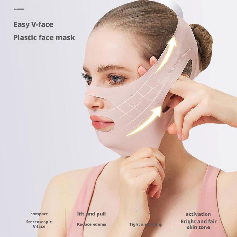 V 페이스 슬리밍 밴드 페이스 스컬프팅 수면 마스크 통 - Skincare Viral Tiktok 리뷰 및 가격