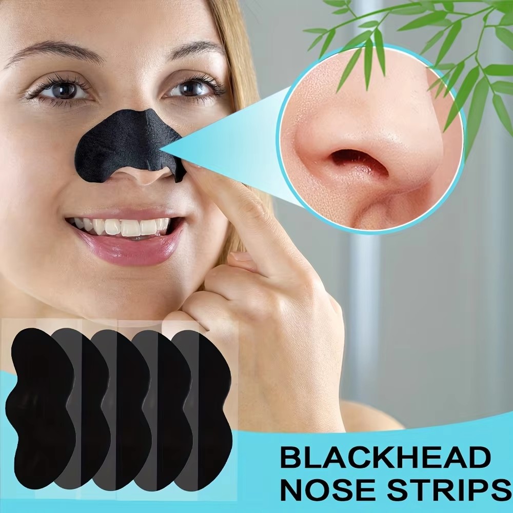 10/150PCS 블랙헤드 제거 마스크 코 스트립 수축 - Skincare Viral Tiktok 리뷰 및 가격