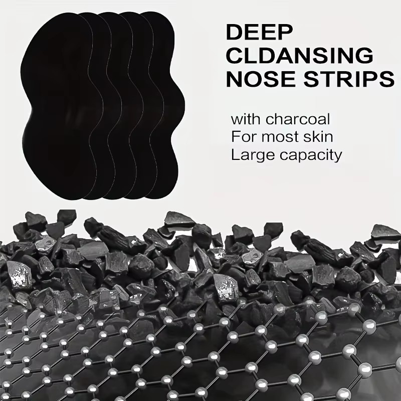 10/150PCS 블랙헤드 제거 마스크 코 스트립 수축 - Skincare Viral Tiktok 리뷰 및 가격