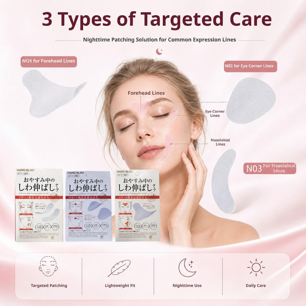 페이셜 처짐 방지 테이프 패드, 얼굴 주름 패치, 페이 - Skincare Viral Tiktok 리뷰 및 가격